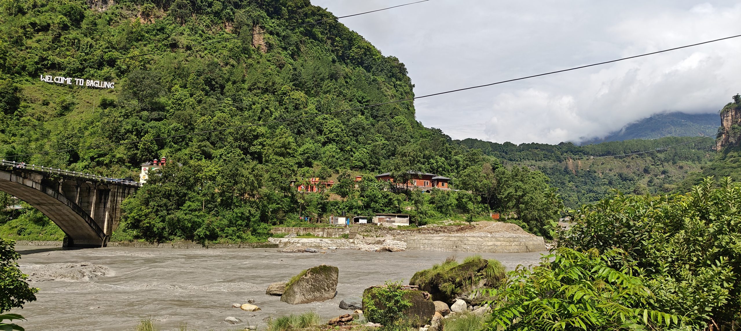 GANDAKI RIVER near Kaligandaki bridge, Baglung